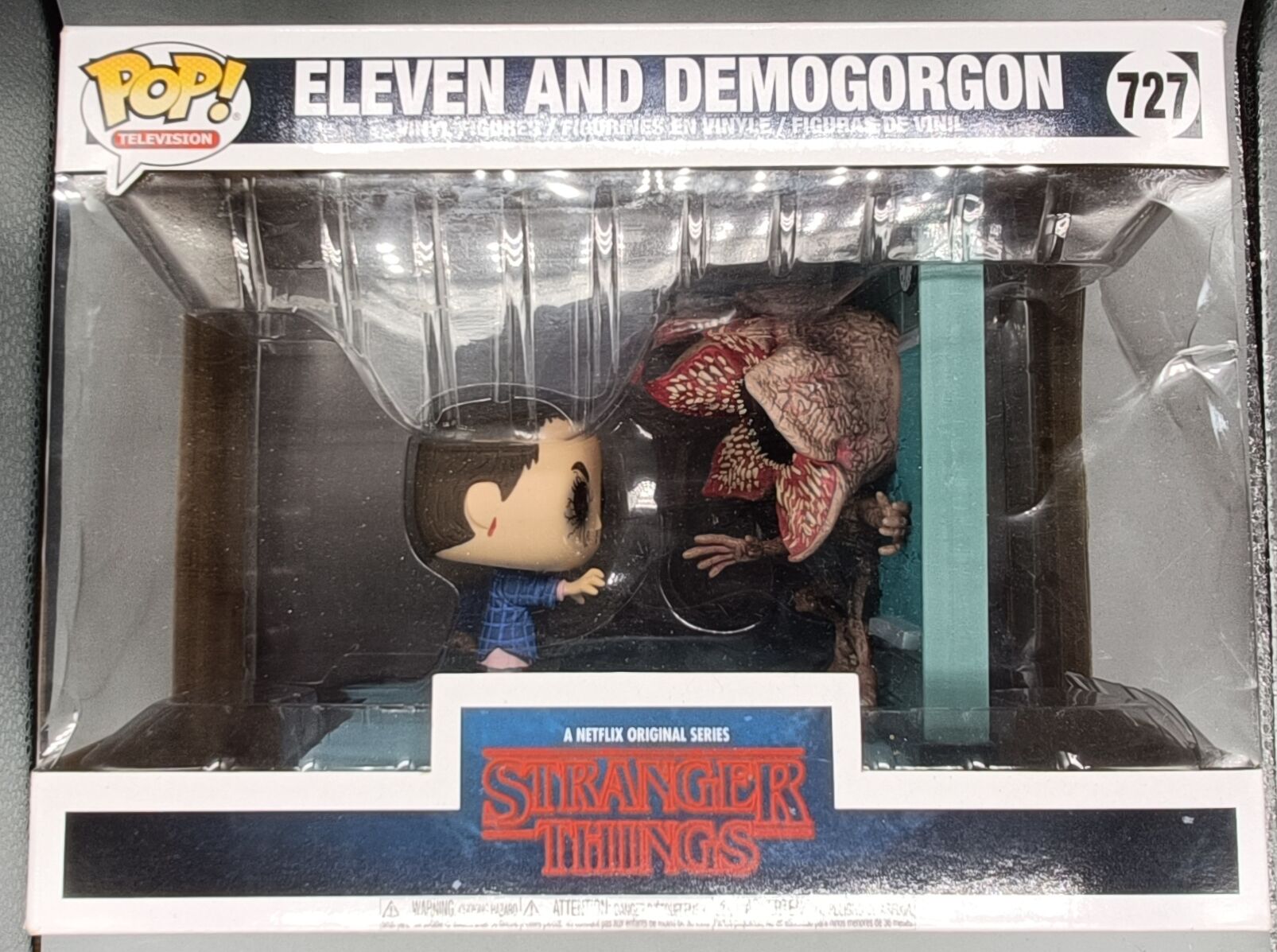 727 Eleven and Demogorgon - TV Moment - Stranger Things Funko POP - Damaged Box