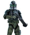 Star Wars Movie Masterpiece Action Figure 1/6 Clone Commander Gree 30 cm