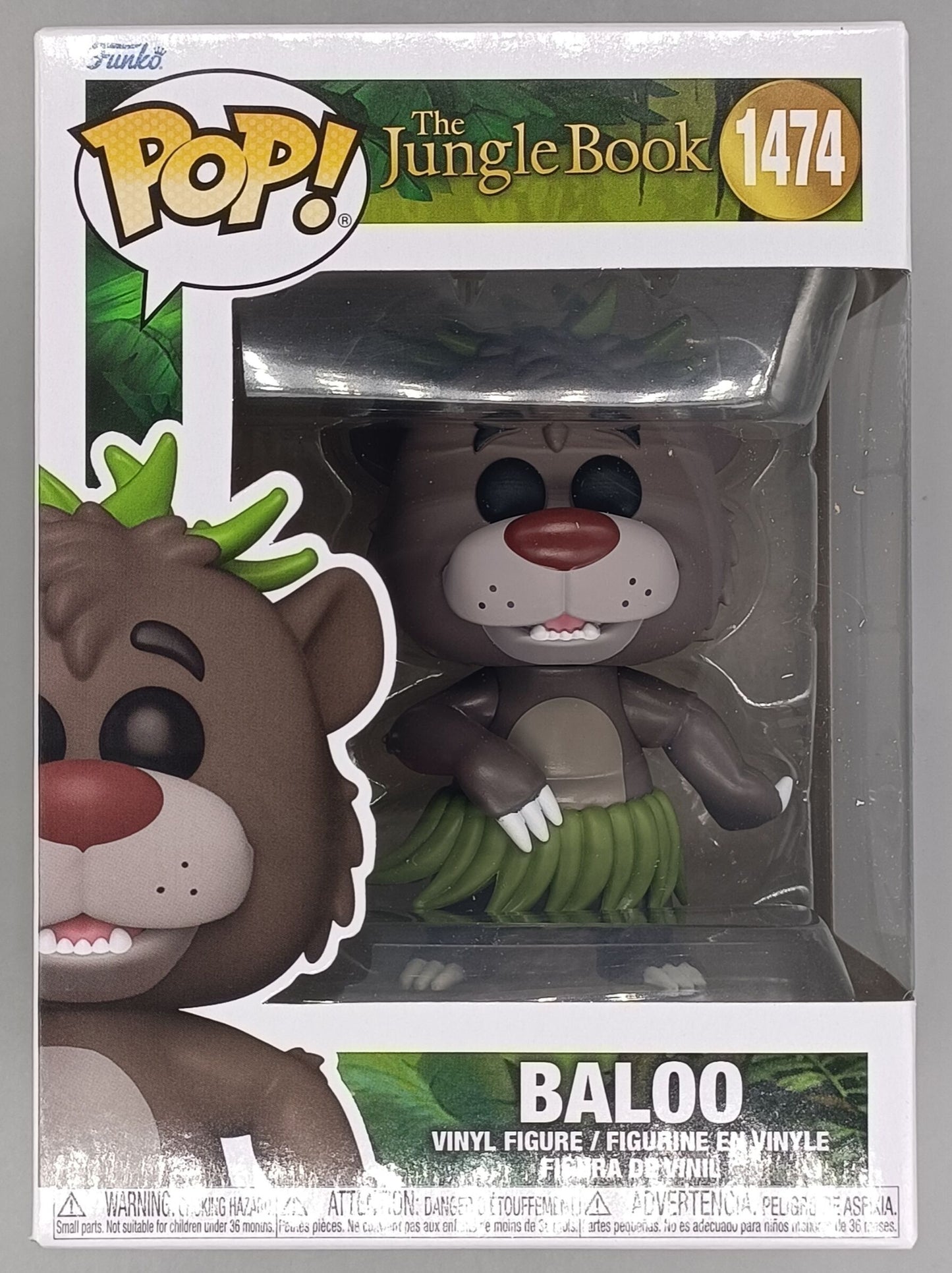 1474 Baloo - Disney The Jungle Book Funko POP - Brand New