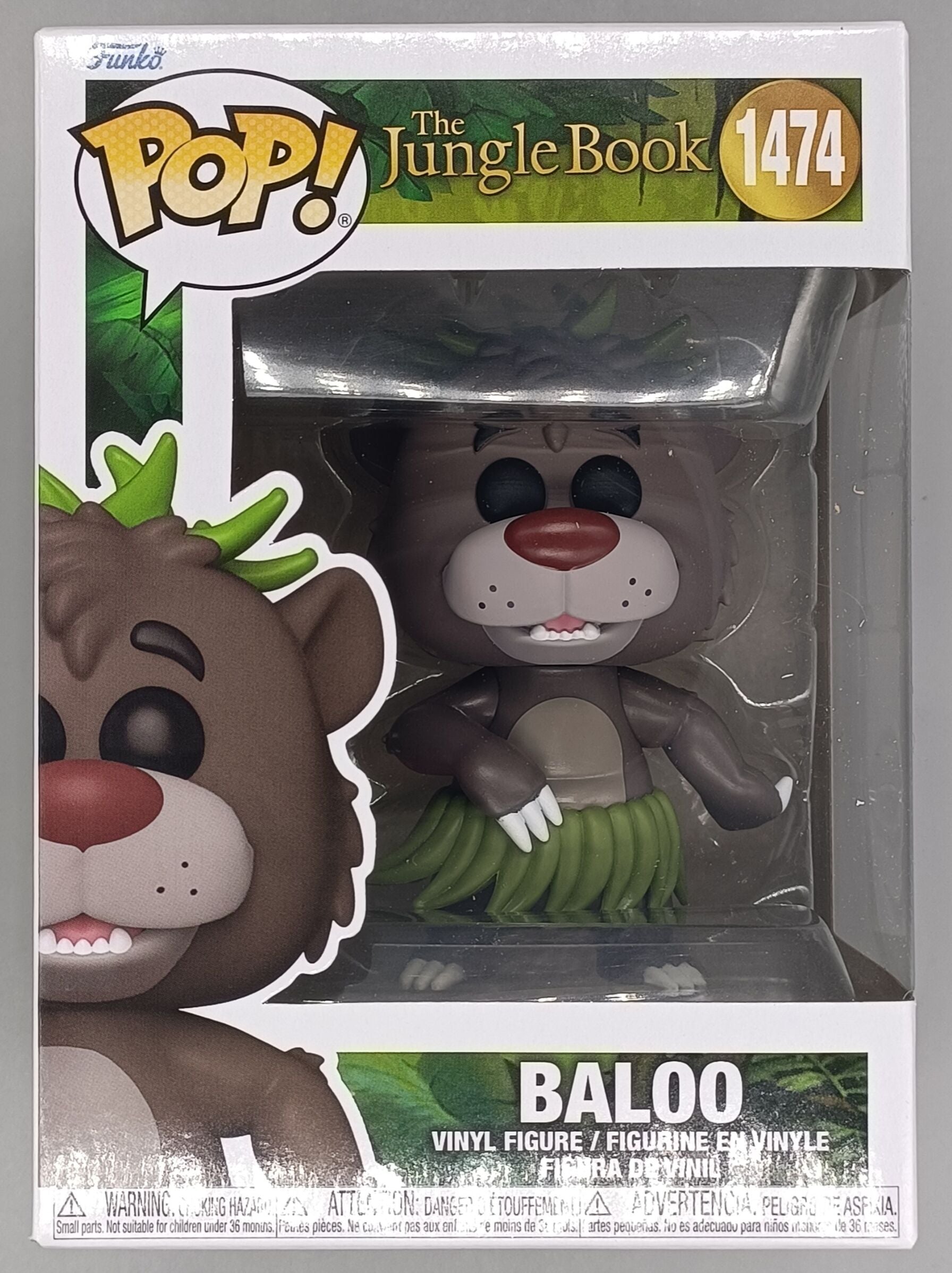 1474 Baloo - Disney The Jungle Book Funko POP - Brand New