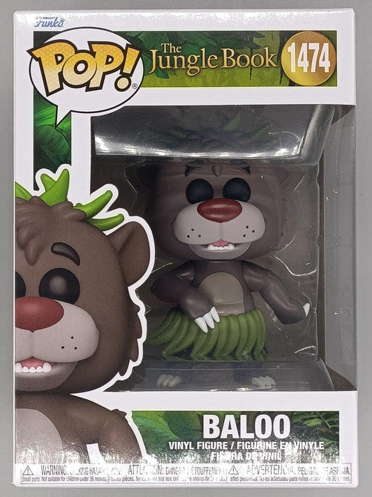 1474 Baloo - Disney The Jungle Book Funko POP - Brand New