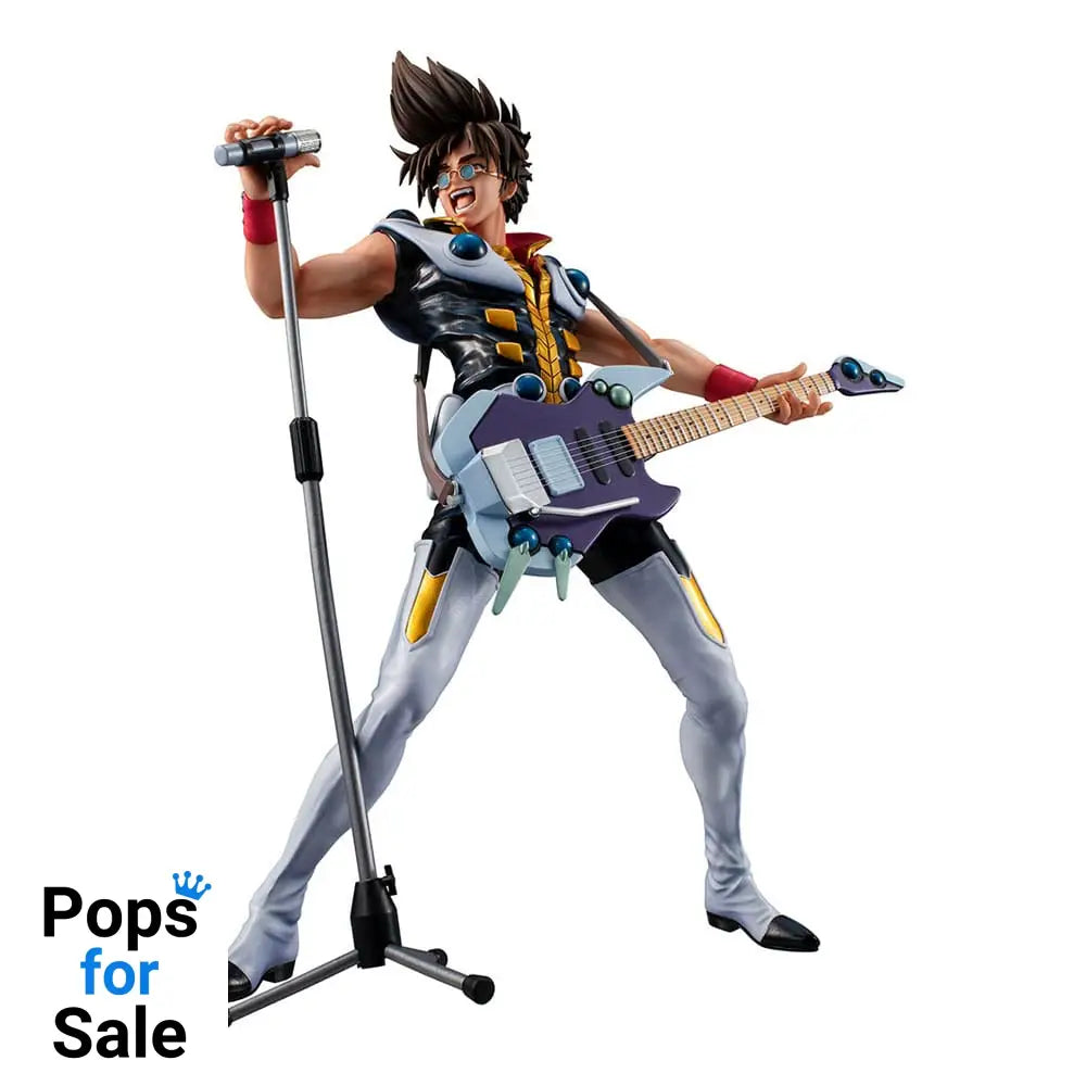 Macross 7 PVC Statue Fire Bomber Live Stage 23 cm