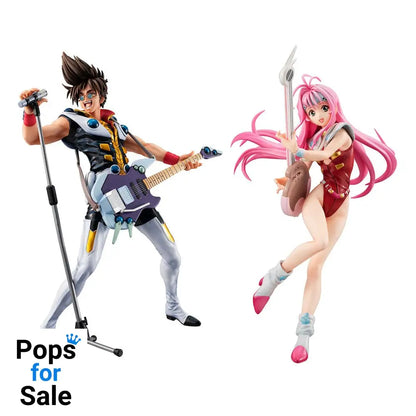 Macross 7 PVC Statue Fire Bomber Live Stage 23 cm Statues