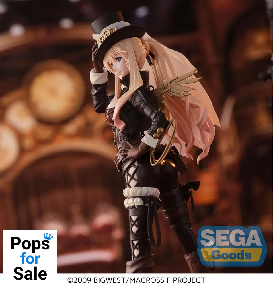 Macross Frontier FIGURIZMa PVC Statue Project Sheryl Nome Oshare Macross Revolution Ver. 19 cm