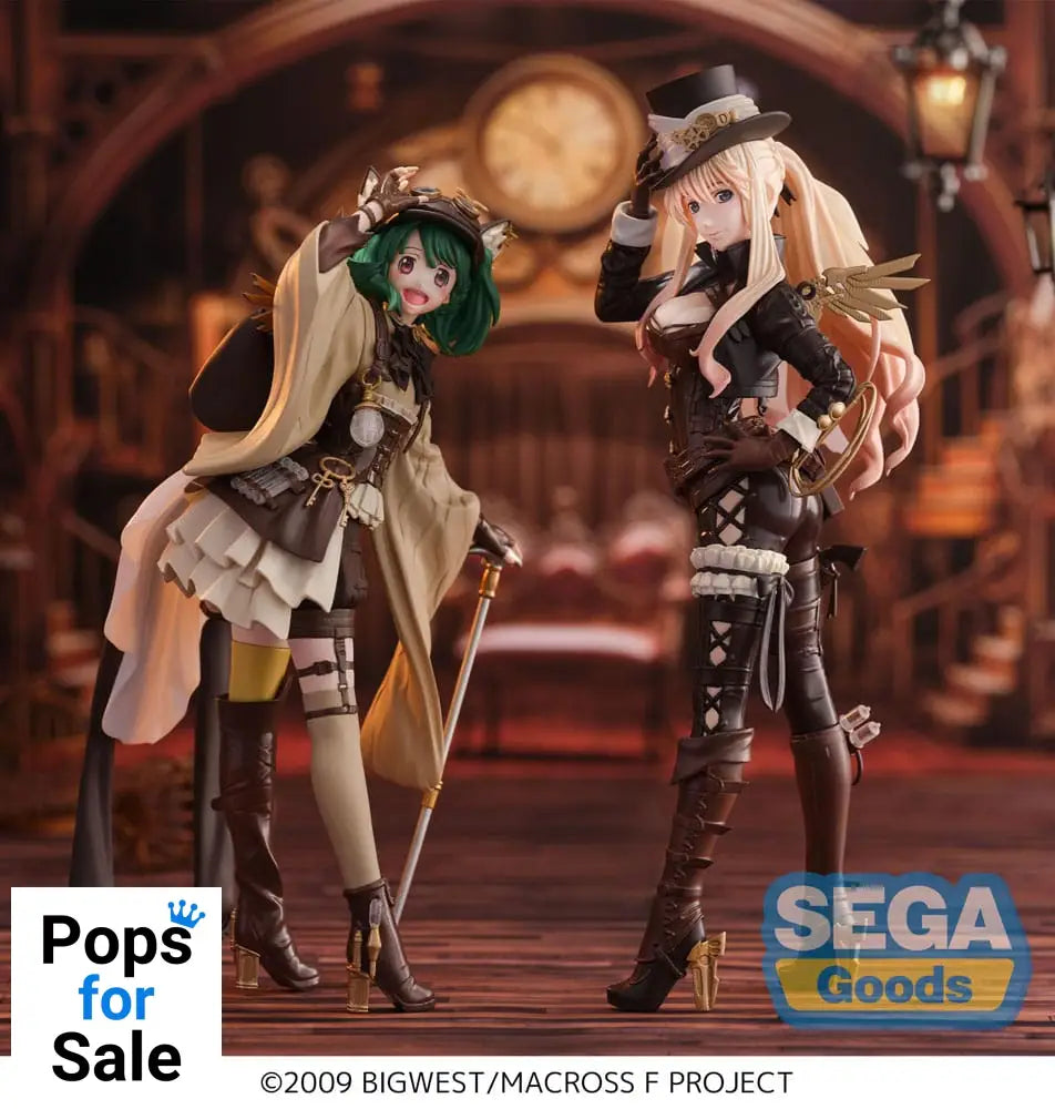 Macross Frontier FIGURIZMa PVC Statue Project Sheryl Nome Oshare Macross Revolution Ver. 19 cm