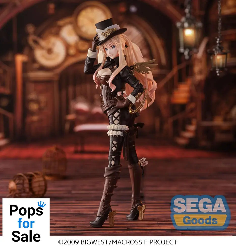 Macross Frontier FIGURIZMa PVC Statue Project Sheryl Nome Oshare Macross Revolution Ver. 19 cm