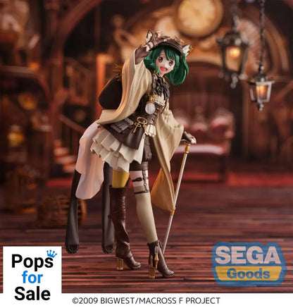 Macross Frontier FIGURIZMa PVC Statue Ranka Lee Oshare Macross Revolution Ver. 17 cm