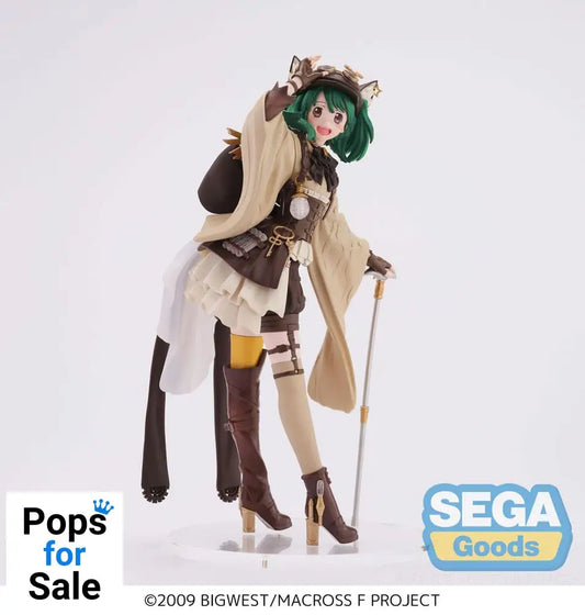 Macross Frontier FIGURIZMa PVC Statue Ranka Lee Oshare Macross Revolution Ver. 17 cm Statues