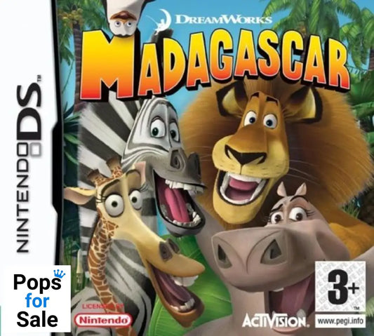 Madagascar for the Nintendo DS/3DS - [No Manual]