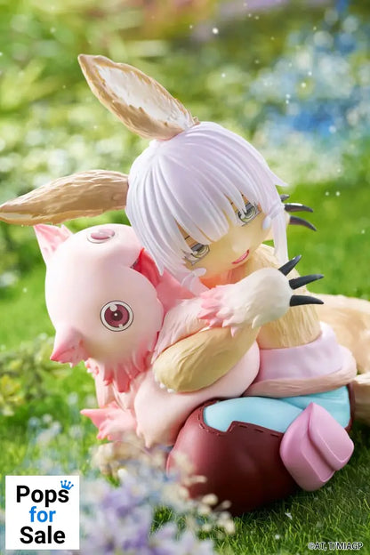 Made in Abyss: The Golden City of the Scorching Sun PVC Statue Desktop Cute Figure Nanachi & Mitty Reissue 13 cm Statues