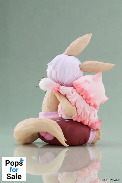 Made in Abyss: The Golden City of the Scorching Sun PVC Statue Desktop Cute Figure Nanachi & Mitty Reissue 13 cm