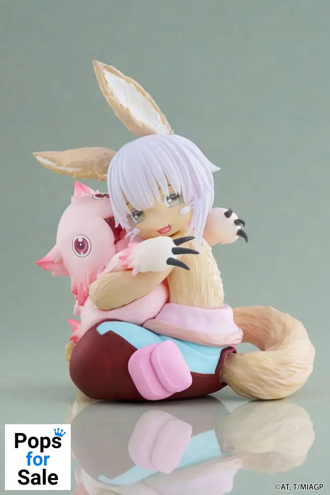 Made in Abyss: The Golden City of the Scorching Sun PVC Statue Desktop Cute Figure Nanachi & Mitty Reissue 13 cm