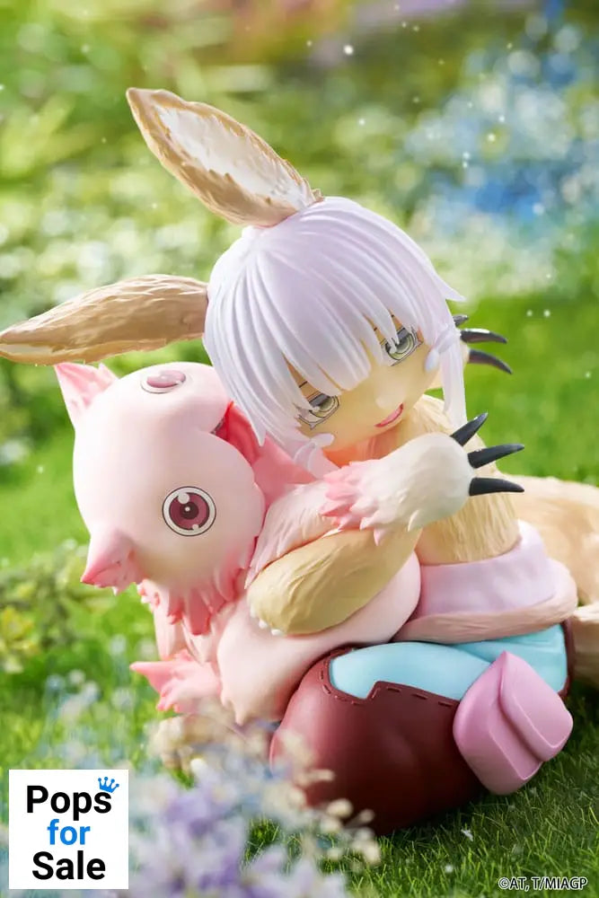 Made in Abyss: The Golden City of the Scorching Sun PVC Statue Desktop Cute Figure Nanachi & Mitty Reissue 13 cm