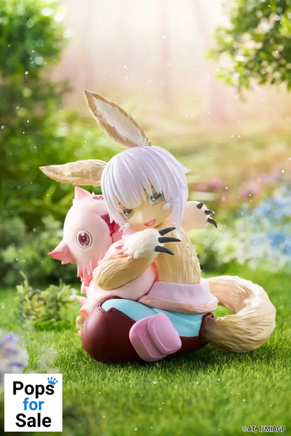 Made in Abyss: The Golden City of the Scorching Sun PVC Statue Desktop Cute Figure Nanachi & Mitty Reissue 13 cm