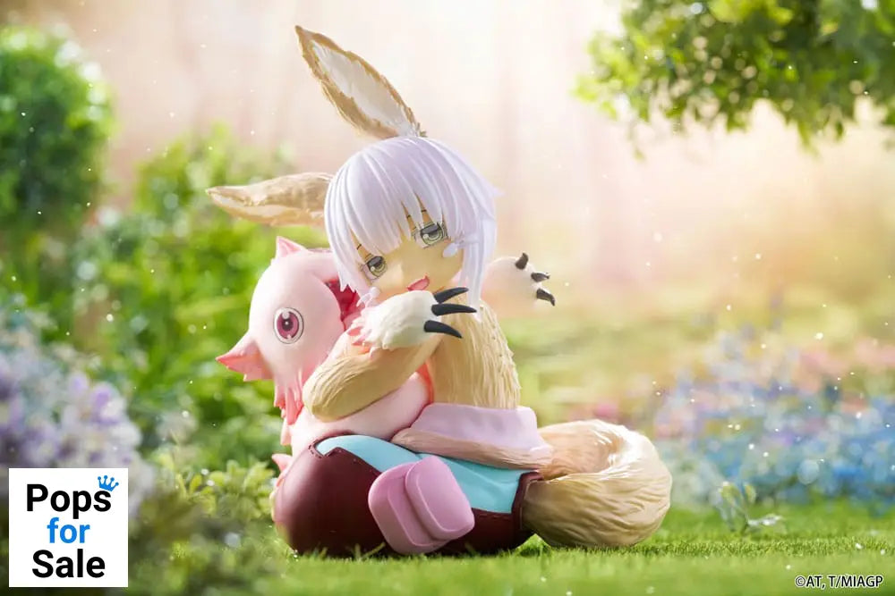 Made in Abyss: The Golden City of the Scorching Sun PVC Statue Desktop Cute Figure Nanachi & Mitty Reissue 13 cm Statues