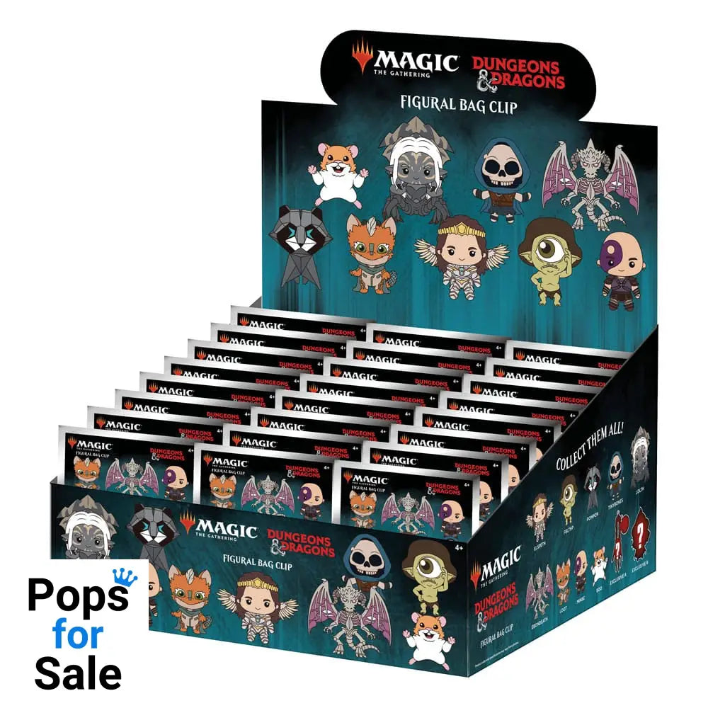 Magic the Gathering 3D PVC Bag Clips Series 1 Display (24)