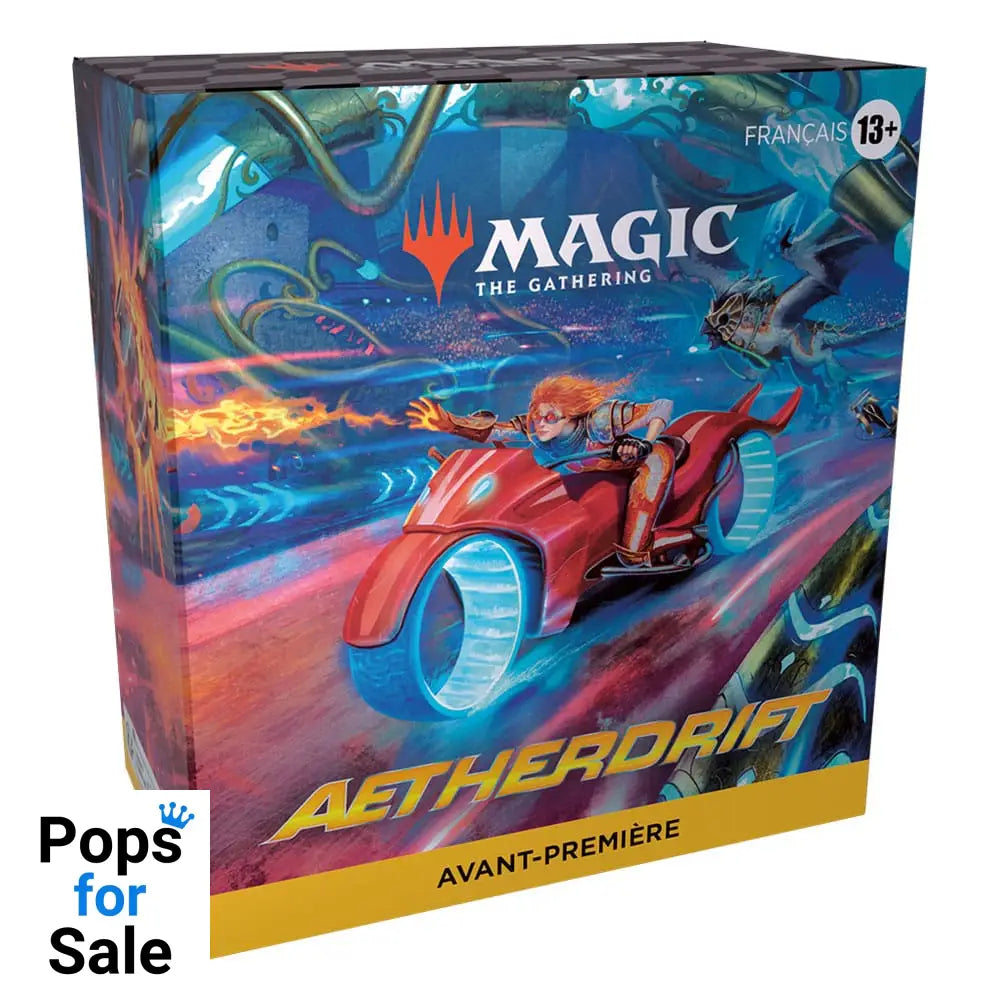 Magic the Gathering Aetherdrift Prerelease Packs Case (15) french Trading cards