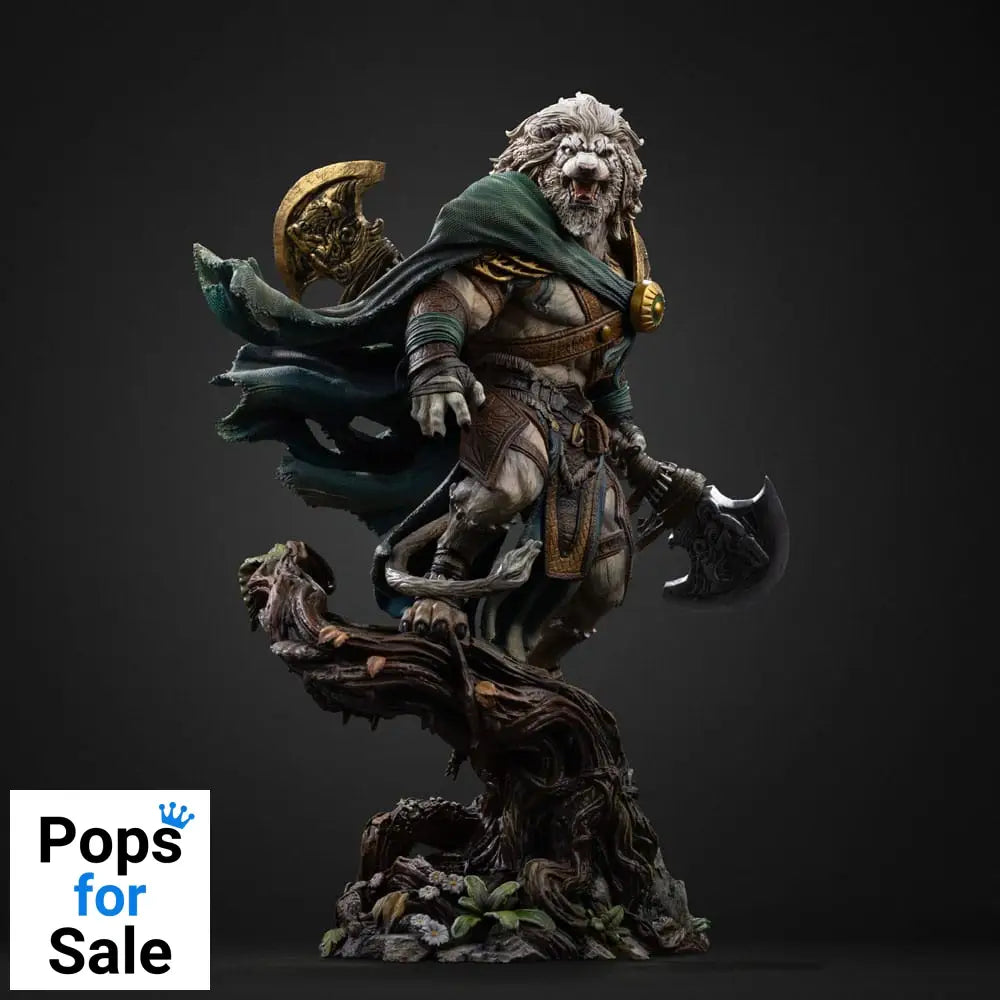 Magic The Gathering Art Scale Statue 1/10 Ajani Goldmane 26 cm