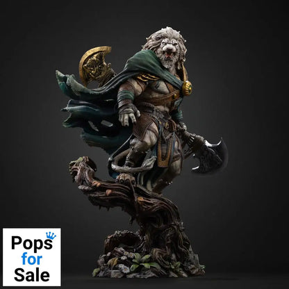 Magic The Gathering Art Scale Statue 1/10 Ajani Goldmane 26 cm