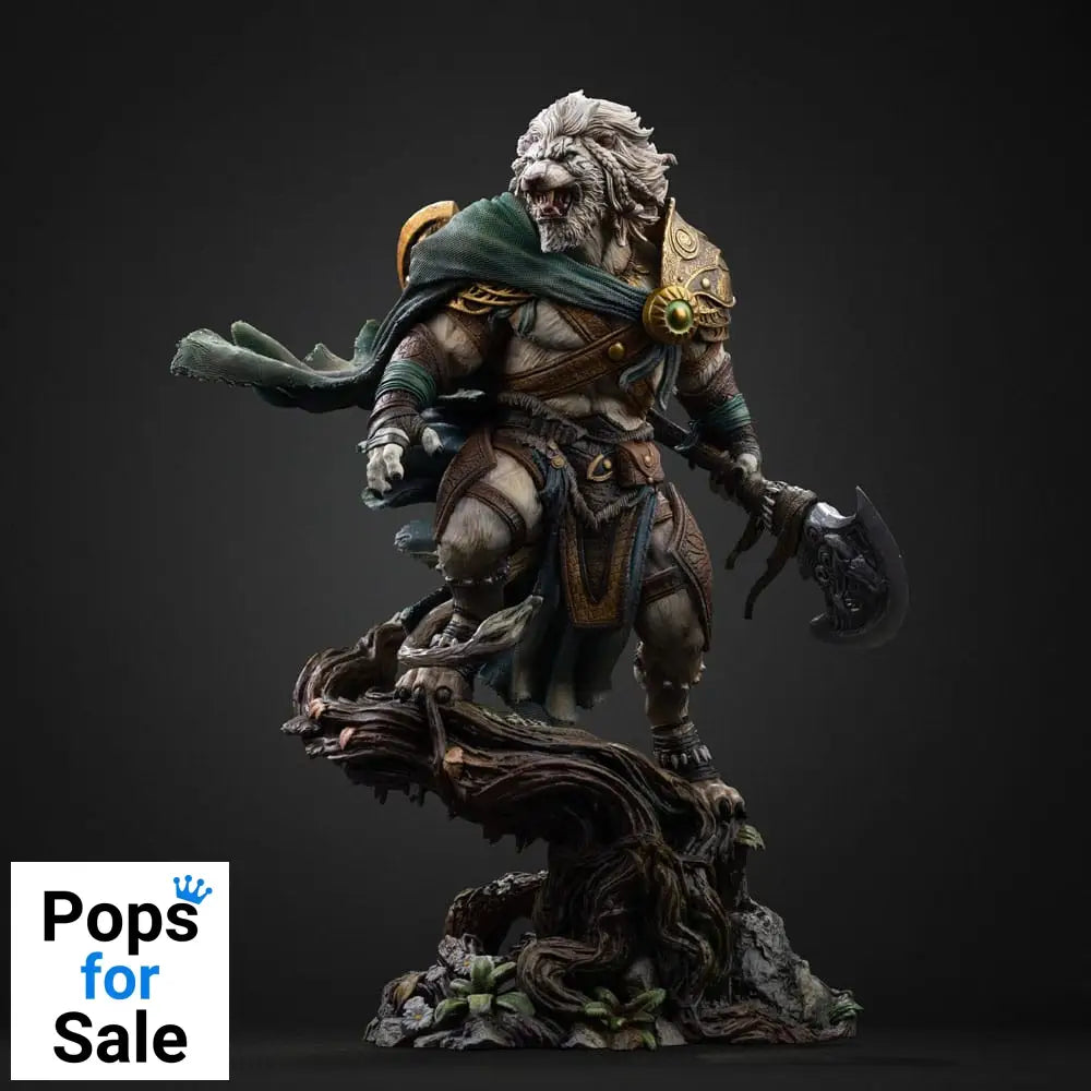 Magic The Gathering Art Scale Statue 1/10 Ajani Goldmane 26 cm