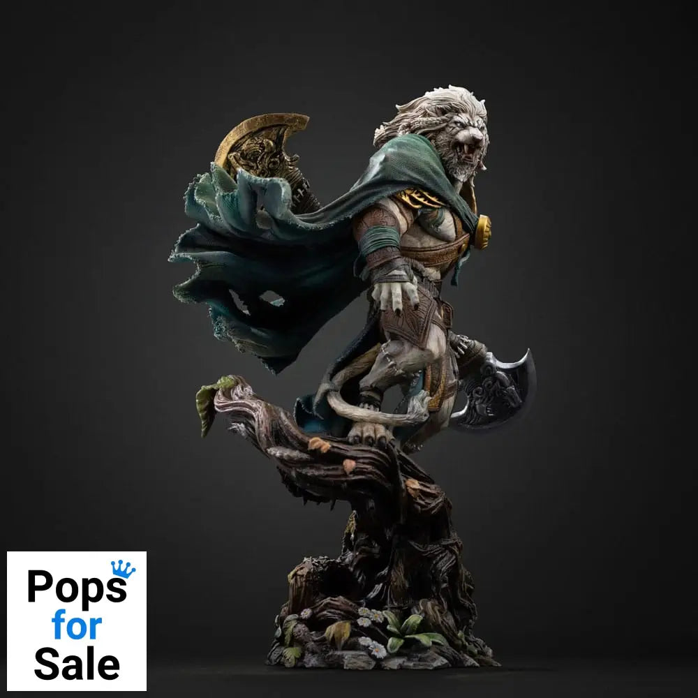 Magic The Gathering Art Scale Statue 1/10 Ajani Goldmane 26 cm