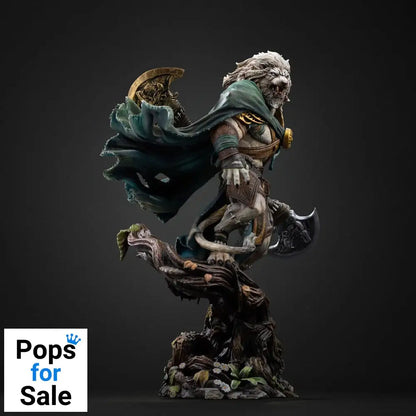 Magic The Gathering Art Scale Statue 1/10 Ajani Goldmane 26 cm