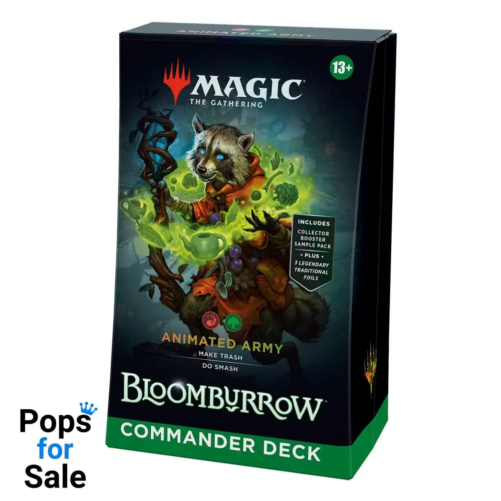 Magic the Gathering Bloomburrow Commander Decks Display (4) english