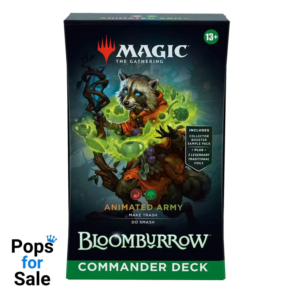 Magic the Gathering Bloomburrow Commander Decks Display (4) english