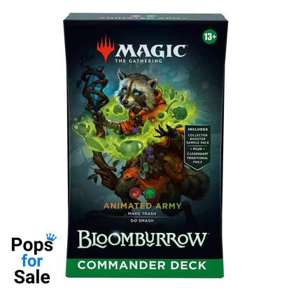 Magic the Gathering Bloomburrow Commander Decks Display (4) english