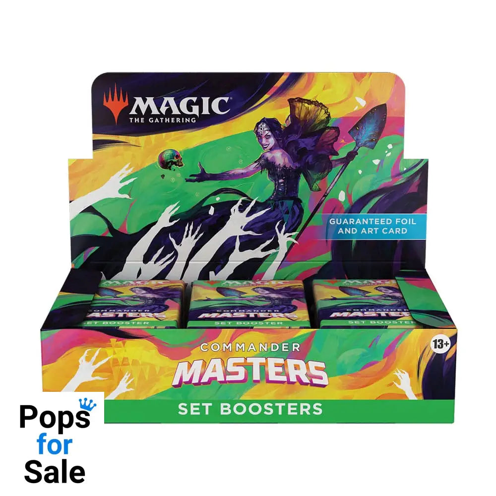 Magic the Gathering Commander Masters Set Booster Display (24) english