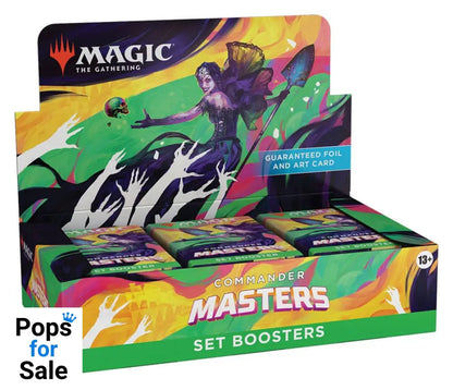 Magic the Gathering Commander Masters Set Booster Display (24) english