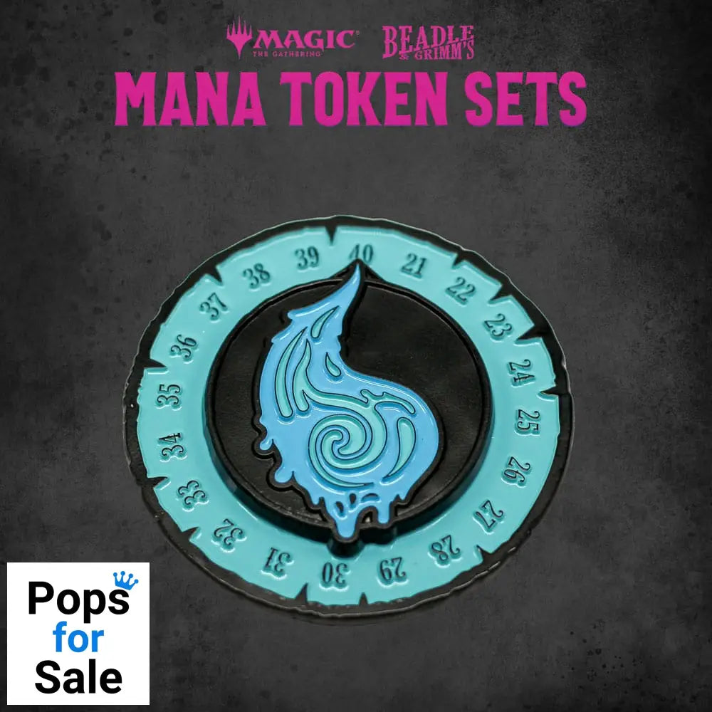 Magic the Gathering Dice and Token Pack Blue Mana