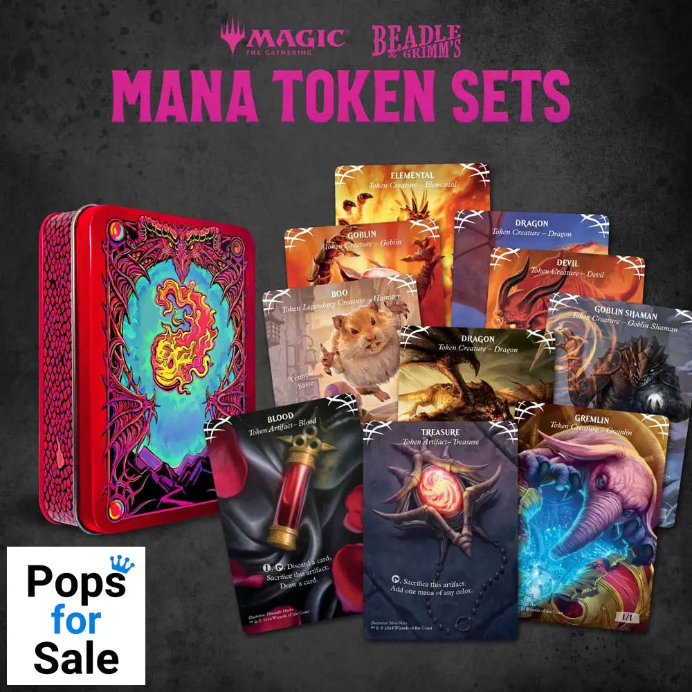 Magic the Gathering Dice and Token Pack Red Mana