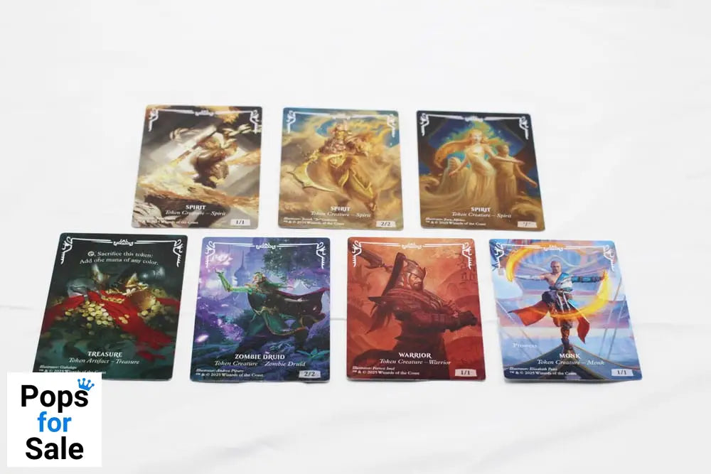 Magic the Gathering Dice and Token Pack Tarkir Dragonstorm Miniature Gaming & Tabletop