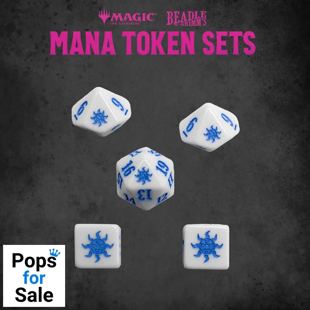 Magic the Gathering Dice and Token Pack White Mana