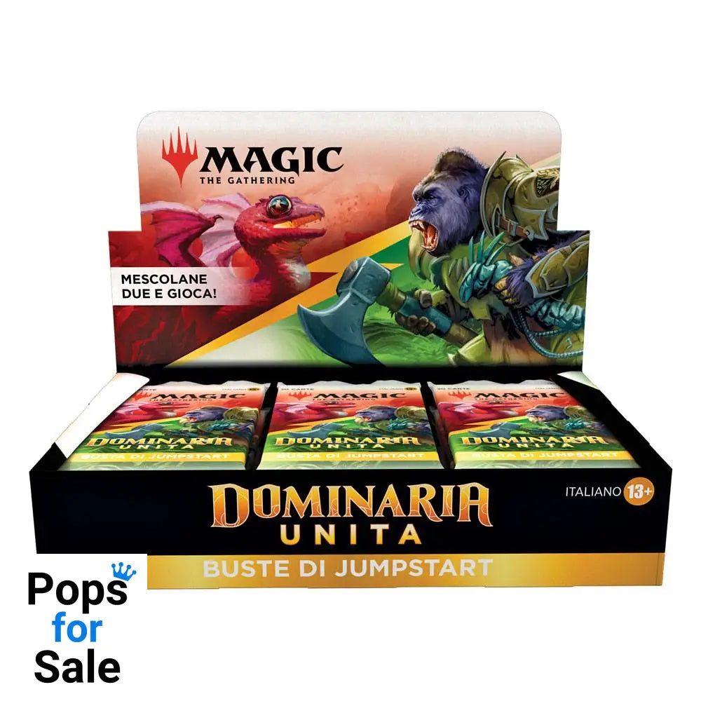 Magic the Gathering Dominaria unita Jumpstart Booster Display (18) italian Trading cards