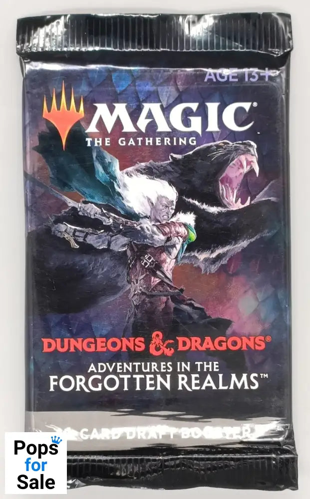 Magic the Gathering Dungeons & Dragons: Adventures in the Forgotten Realms Draft Booster NEW