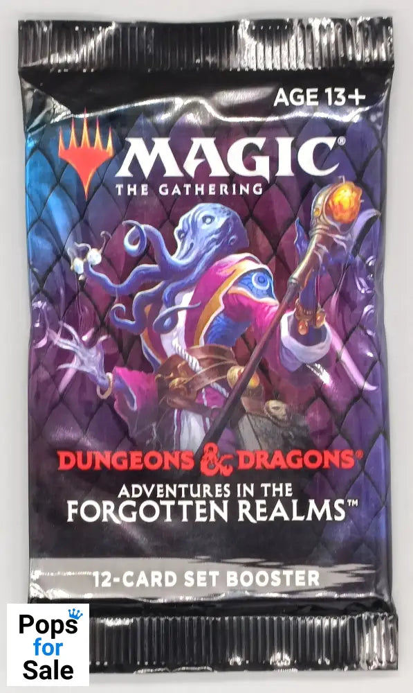 Magic the Gathering Dungeons & Dragons: Adventures in the Forgotten Realms Set Booster NEW