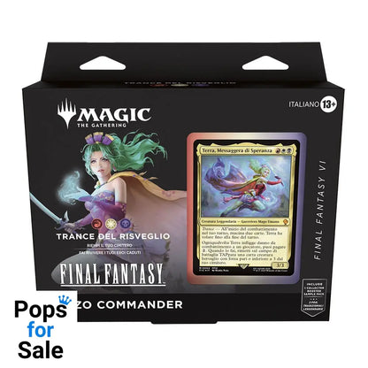 Magic the Gathering Final Fantasy Commander Decks Display (4) italian