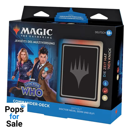 Magic the Gathering Jenseits des Multiversums: Doctor Who Commander Decks Display (4) german