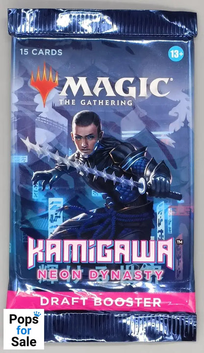 Magic the Gathering Kamigawa: Neon Dynasty 15-Card Draft Booster Pack NEW