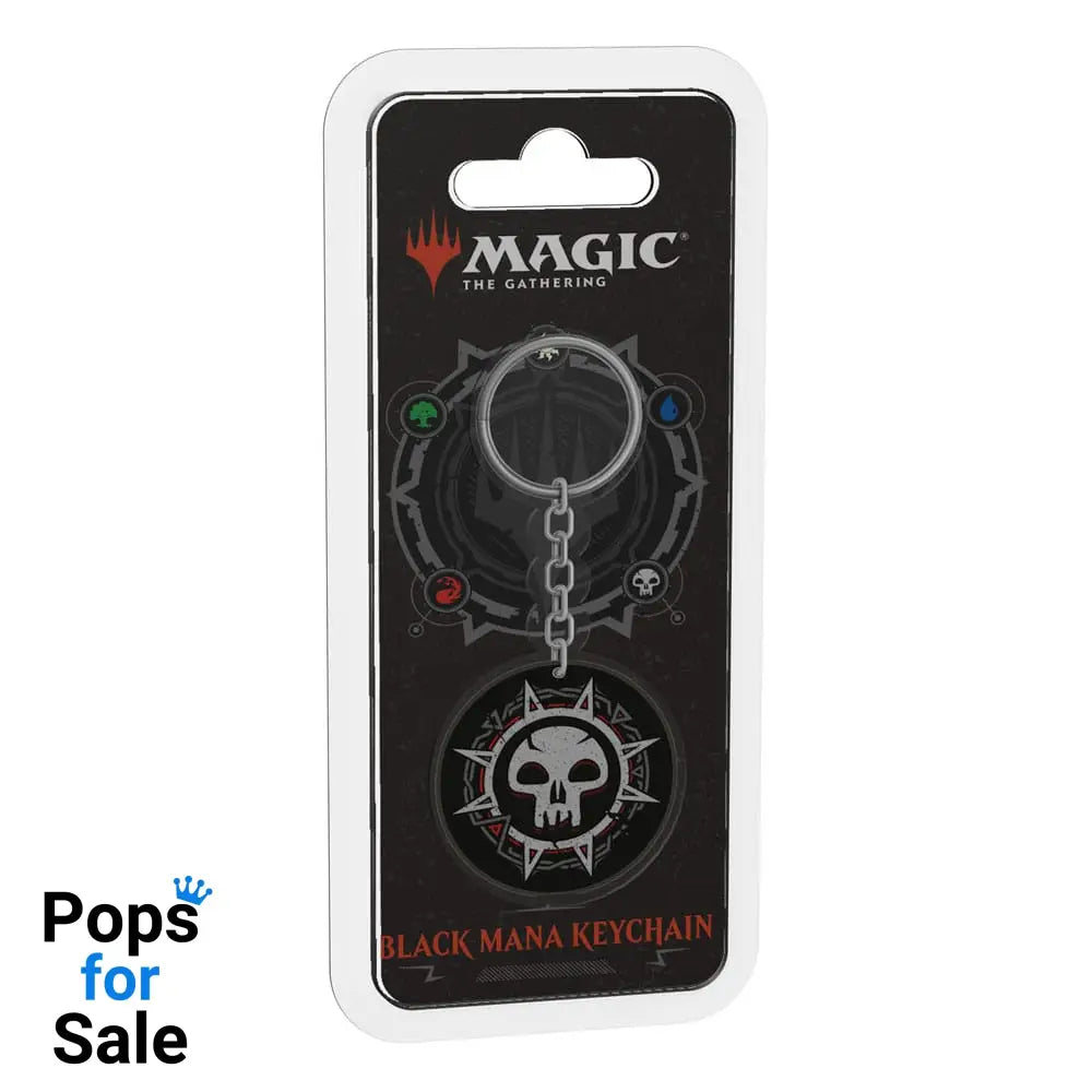Magic the Gathering Keychain Black Mana