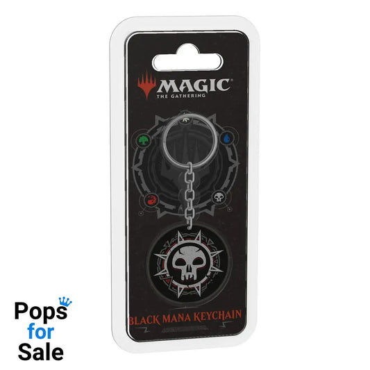 Magic the Gathering Keychain Black Mana