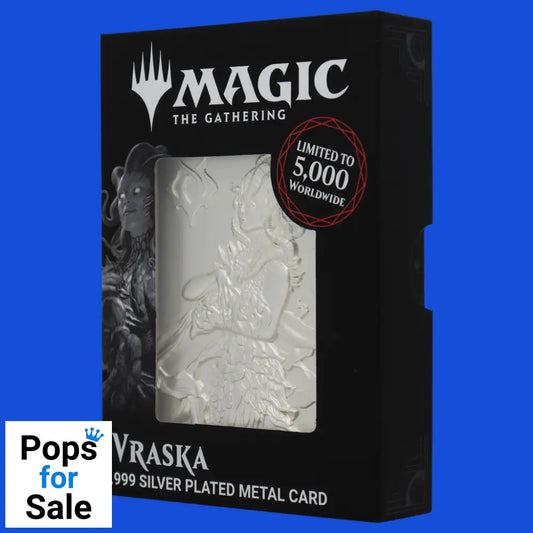 Magic the Gathering Limited Edition.999 Silver Plated Vraska Ingot Ingot