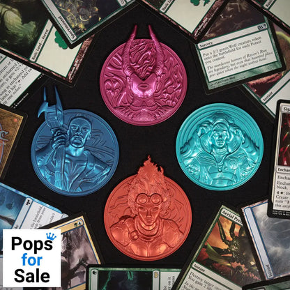 Magic the Gathering Limited Edition Planeswalkers Medallion Collection Medallion Set