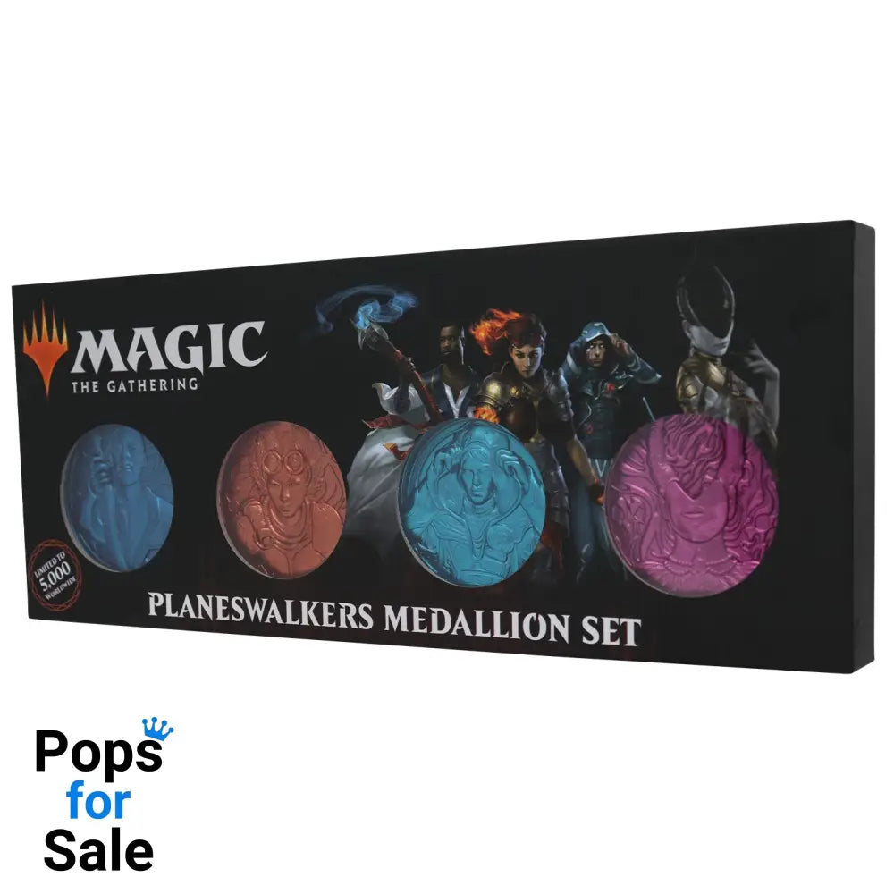 Magic the Gathering Limited Edition Planeswalkers Medallion Collection Medallion Set