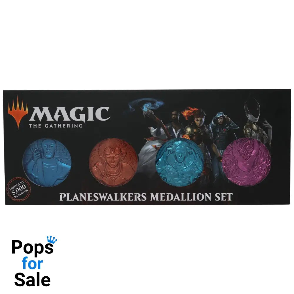 Magic the Gathering Limited Edition Planeswalkers Medallion Collection Medallion Set