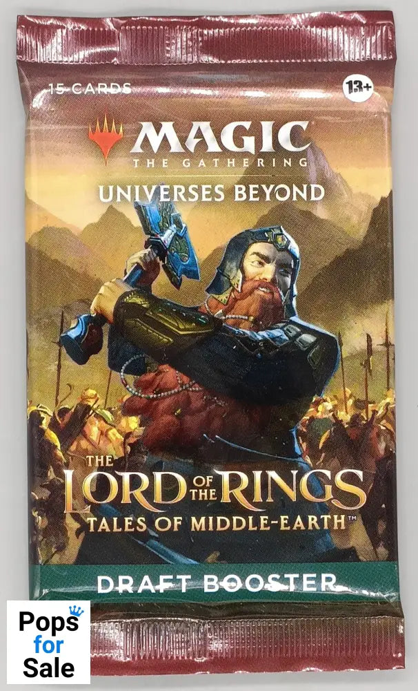 Magic the Gathering The Lord of the Rings: Tales of Middle-Earth Draft Individual Booster Pack NEW