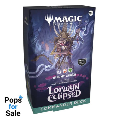 Magic the Gathering Lorwyn Eclipsed Commander Decks Display (4) english Trading cards