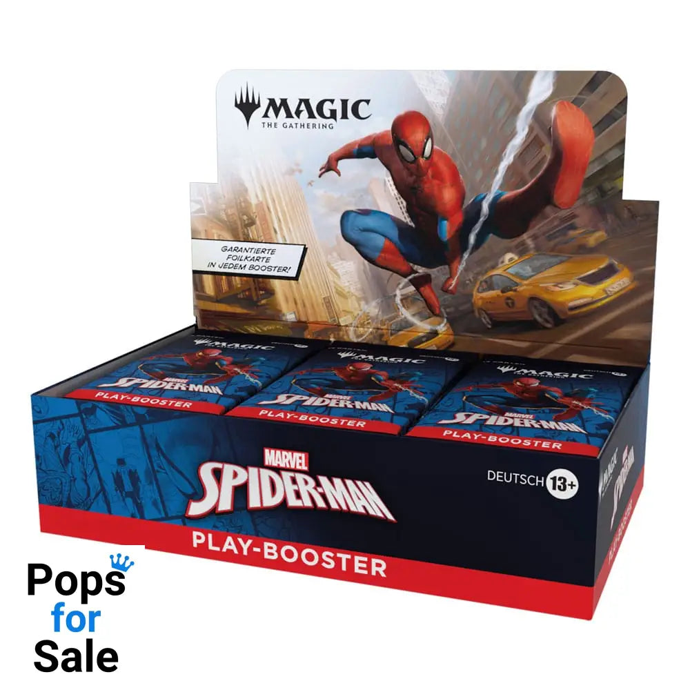 Magic the Gathering Marvel’s Spider-Man Play Booster Display (30) german Trading cards